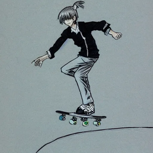 Skateboarding Manga