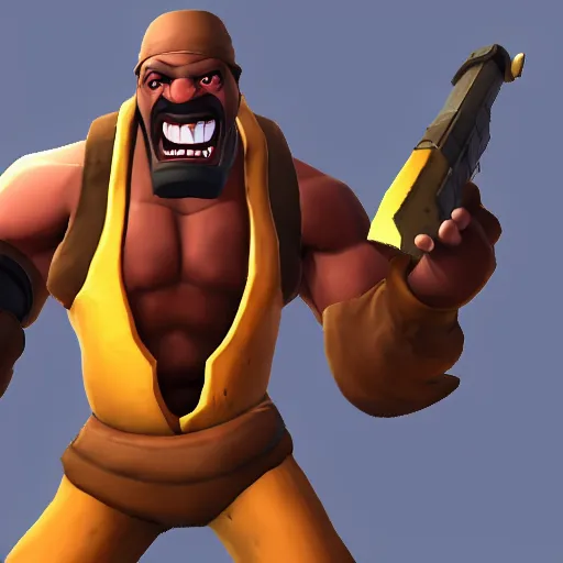 Prompt: demoman from team fortress 2 laughing at the camera