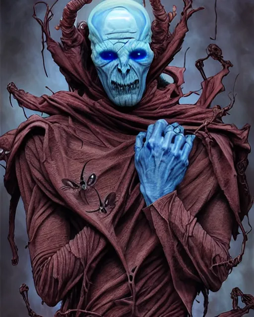 Prompt: flowers, rotting, insects and praying of cletus kasady ultimate carnage thanos dementor doctor manhattan chtulu nazgul davinci, d & d, elegant, highly detailed, intricate, sharp focus, concept art, fantasy, matte, hearthstone, scary, decay, dmt, art by brock hofer and artgerm and greg rutkowski and alphonse mucha