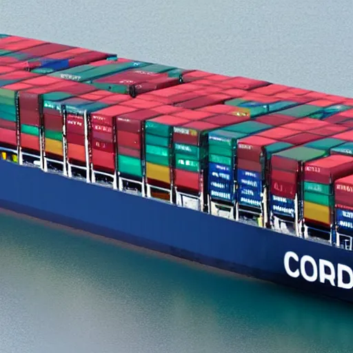 Prompt: Container Ship of Nerdcord