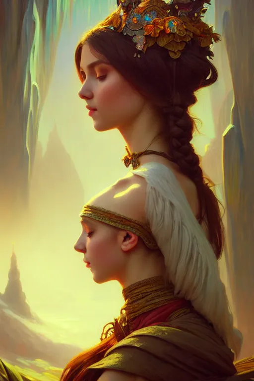 Image similar to photography eric burkhanaev, serene, dreamy, deep focus, d & d, fantasy, complex, elegant, highly detailed, digital painting, artstation, concept art, matte, clear focus, illustration, hearthstone, artgerm art, greg rutkovsky and alphonse mucha