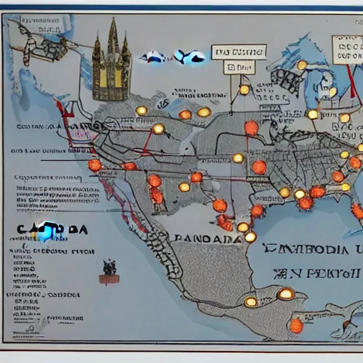 Image similar to invasion of canada by the usa plans 1 9 5 0 s