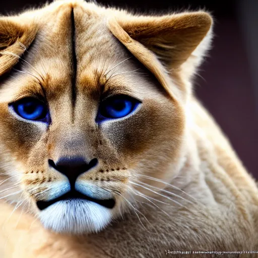 Prompt: a hybrid between a siamese cat and a lion, wide shot, photography, award - winning, documentary, national geographic channel, discovery channel, 8 k, wildlife