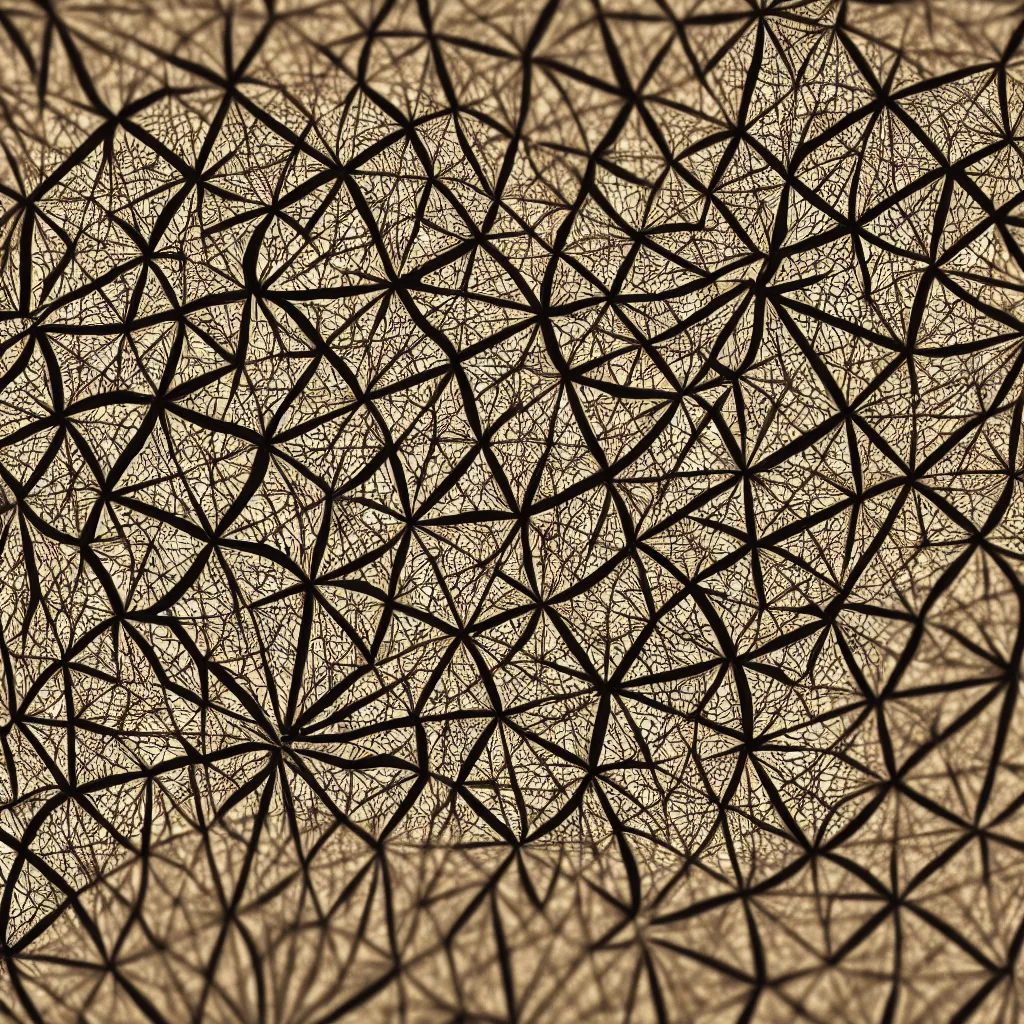Prompt: macro of geometric complex seed design by ernst haeckel, closeup, fractal, realistic cinema 4 d render, beach sand background, clear focus, very coherent, very detailed