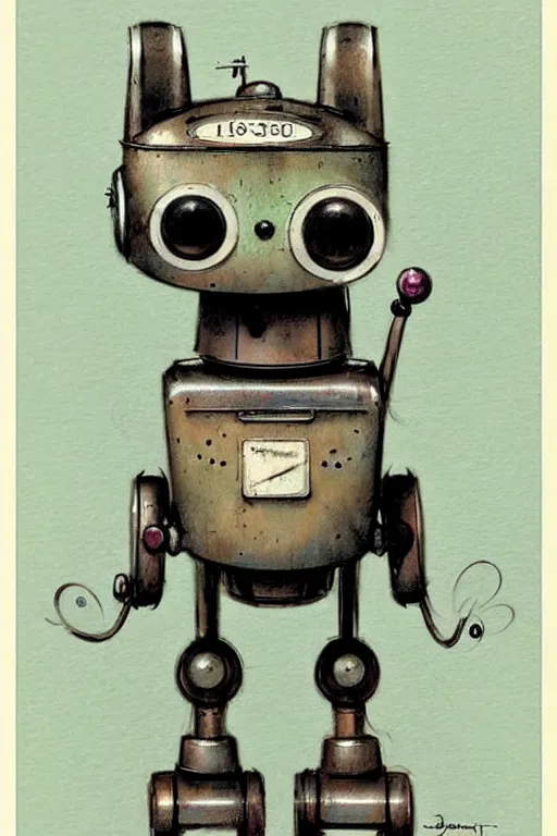 Image similar to (((((1950s retro robot dog . muted colors.))))) by Jean-Baptiste Monge !!!!!!!!!!!!!!!!!!!!!!!!!!!