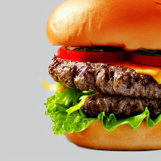 Image similar to a juicy hamburger in a giant aquarium filled with coke, 8 k resolution, studio lighting, sharp focus, professional food photography, hyper - detailed