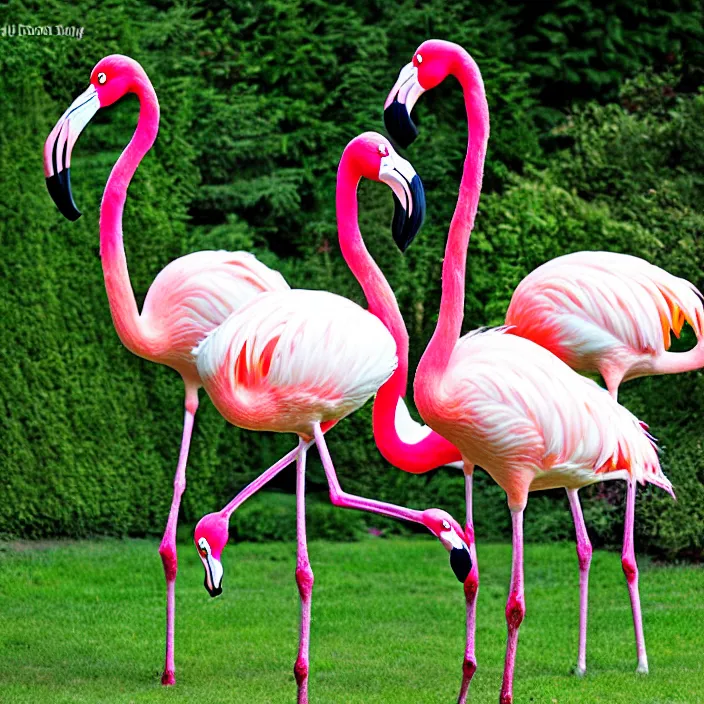 Image similar to flamingo lawn monsters at vanvcouver,british columbia,canada