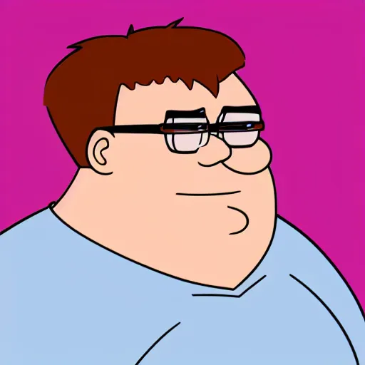 Prompt: Real life Peter Griffin, studio lighting, portrait, ultra hd, 4k