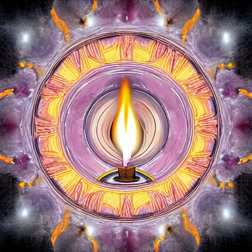 Image similar to glowing candle symmetrical, highly detailed, digital art, sharp focus, trending on art station, anime art style