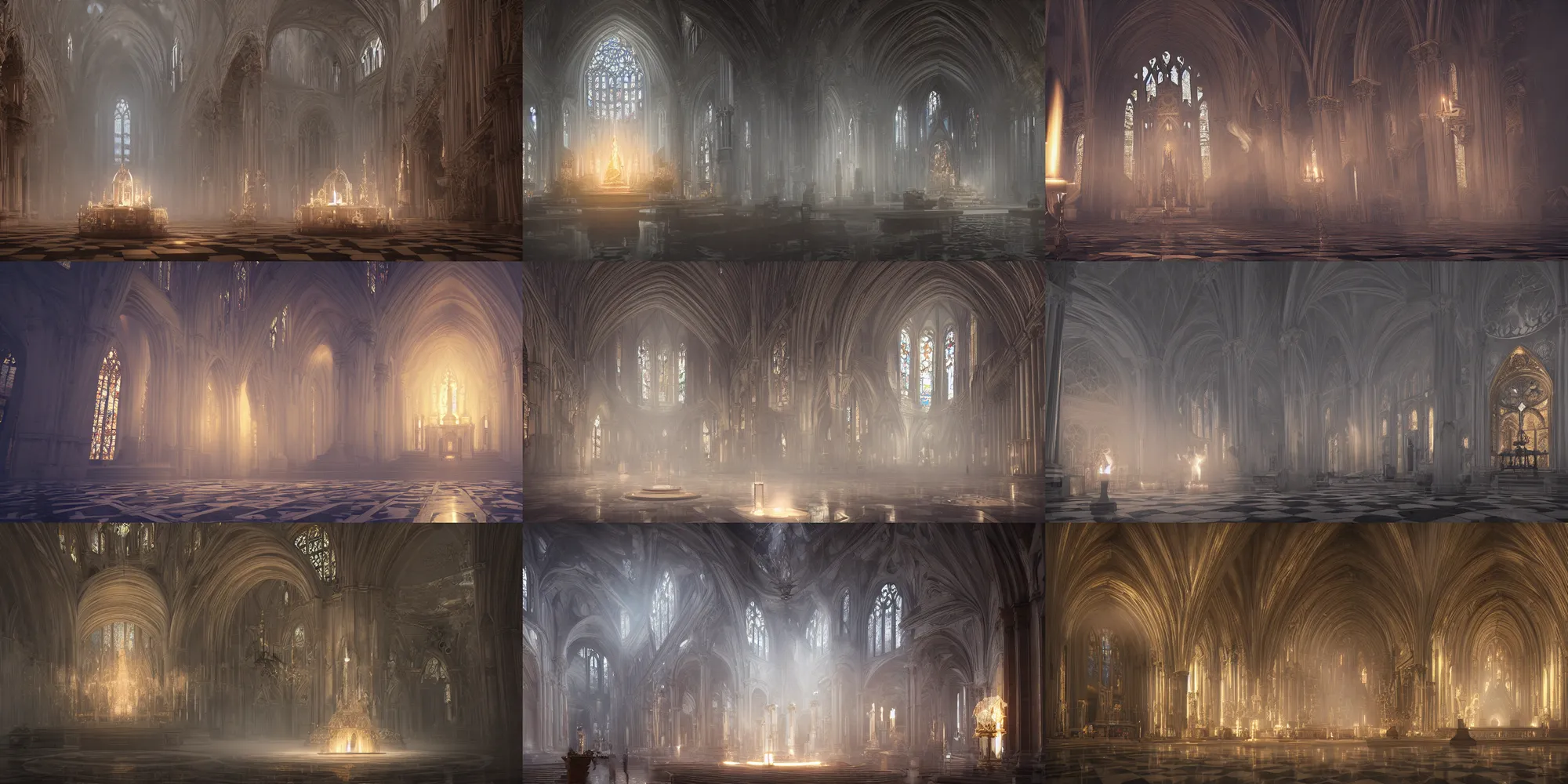 Prompt: cathedral inside a marble, hourglass, lightning, intricate detail, volumetric lighting, epic composition, hyper detailed, ultra realistic, sharp focus, octane render, candle, volumetric, ray tracing, artstation trending, cgsociety, sense of awe, swirling mist, 4 k