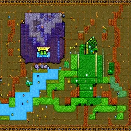 Image similar to Terraria, Eye of Cthulu