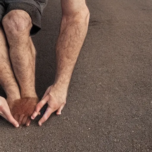 Image similar to ultra detailed photo of a man with many arms covering his entire body