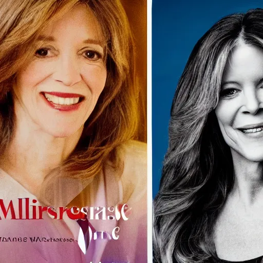 Prompt: Marianne Williamson as a goddess