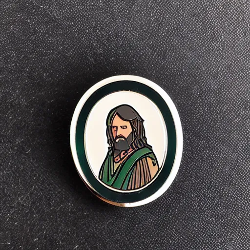 Image similar to aragorn enamel pin