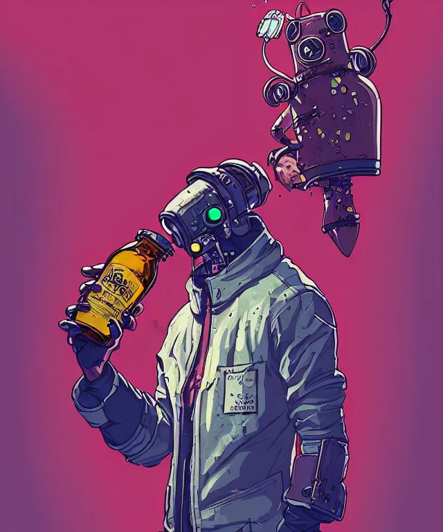 Image similar to a portrait of an anthropomorphic cyberpunk koala holding a 4 0 oz beer, cyberpunk!, fantasy, elegant, digital painting, artstation, concept art, matte, sharp focus, illustration, art by josan gonzalez