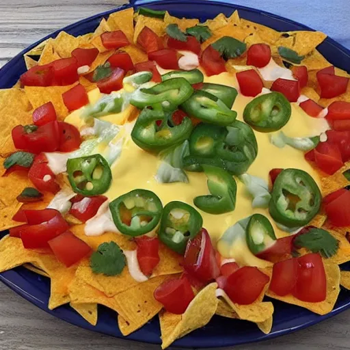 Image similar to epic nachos 4k amazing