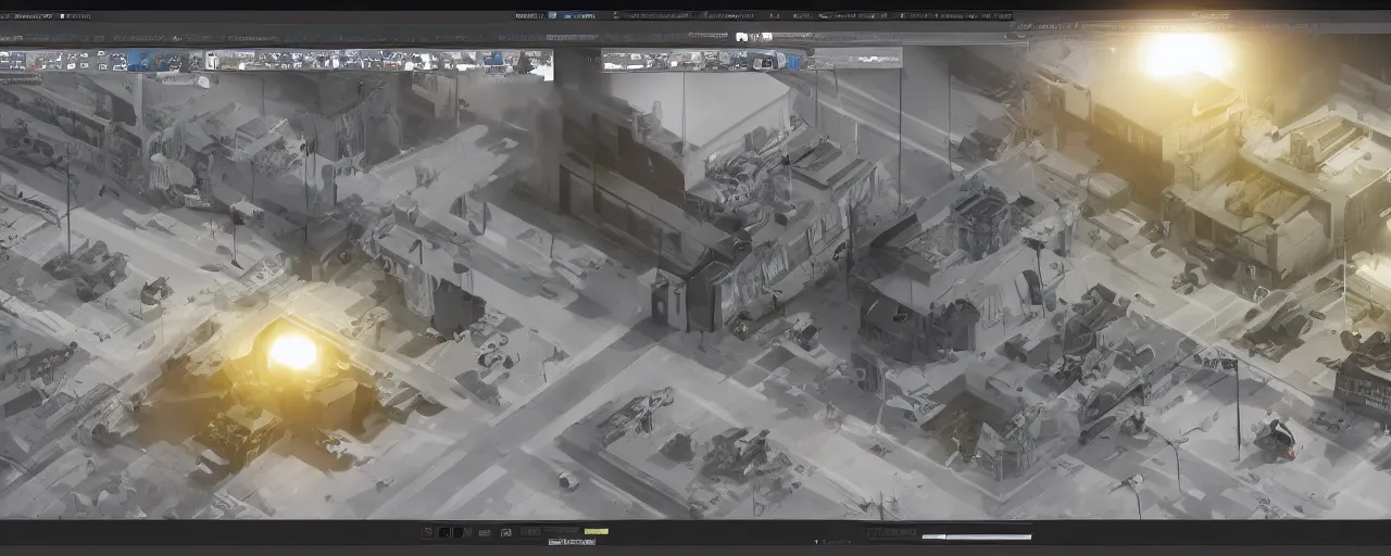 Image similar to critical problem solver illustration unreal engine featured on dribble