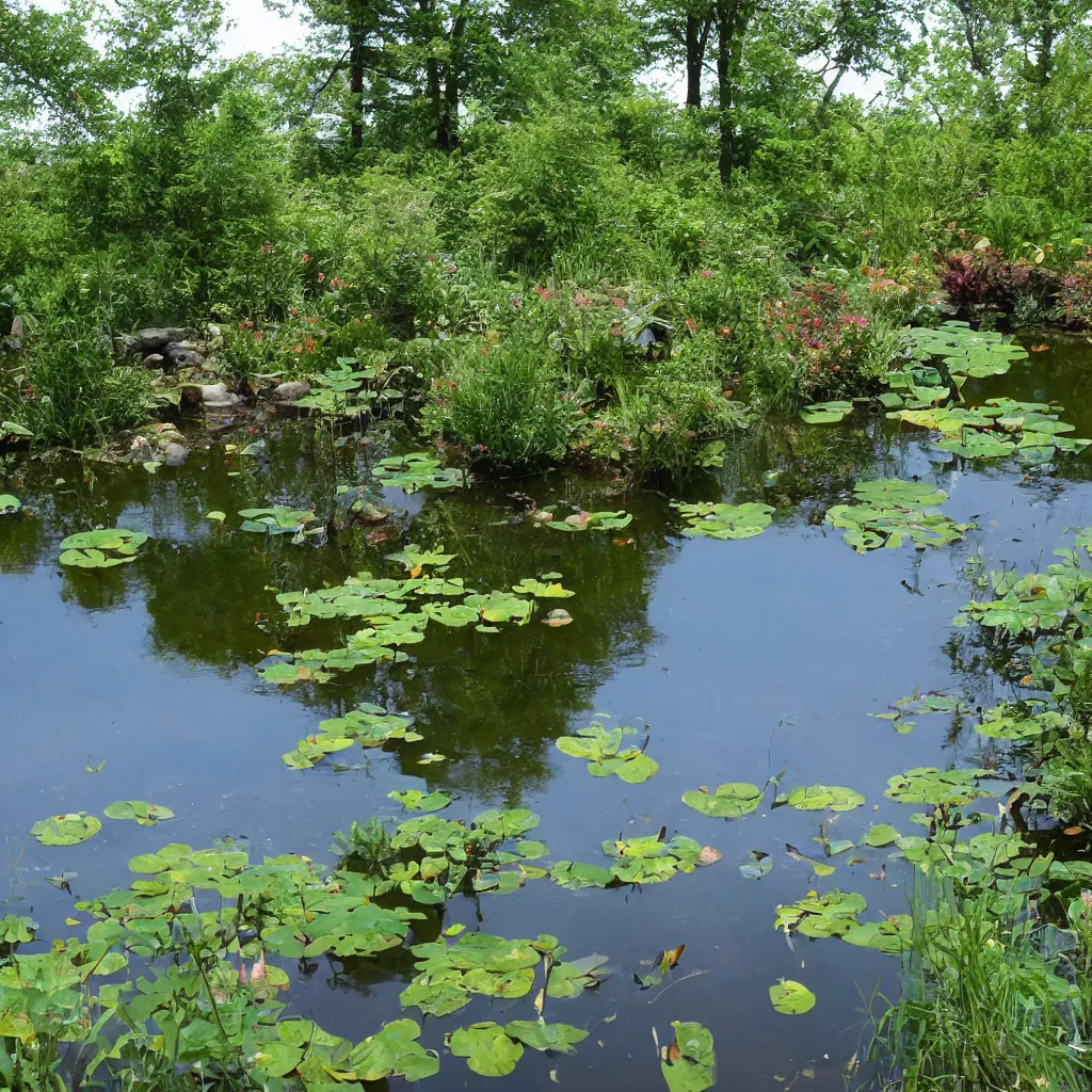 Prompt: Pond