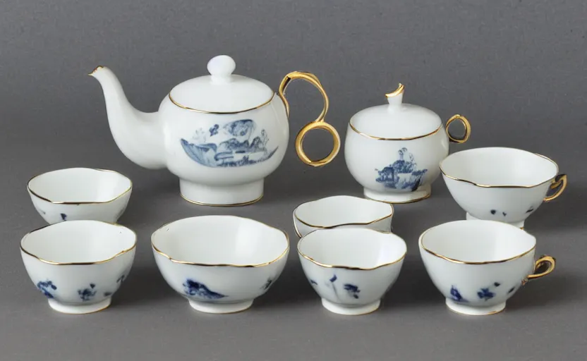 Image similar to Engalnd Porcelain tea set