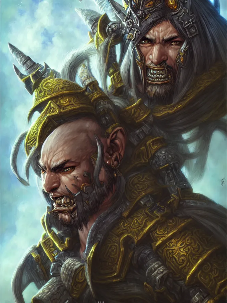 Image similar to World of Warcraft legendary rogue character portrait drawn by Katsuhiro Otomo, photorealistic style, intricate detailed oil painting, detailed illustration, oil painting, painterly feeling, centric composition singular character