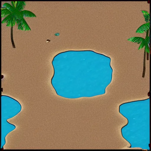 Image similar to game texture map tileable beach