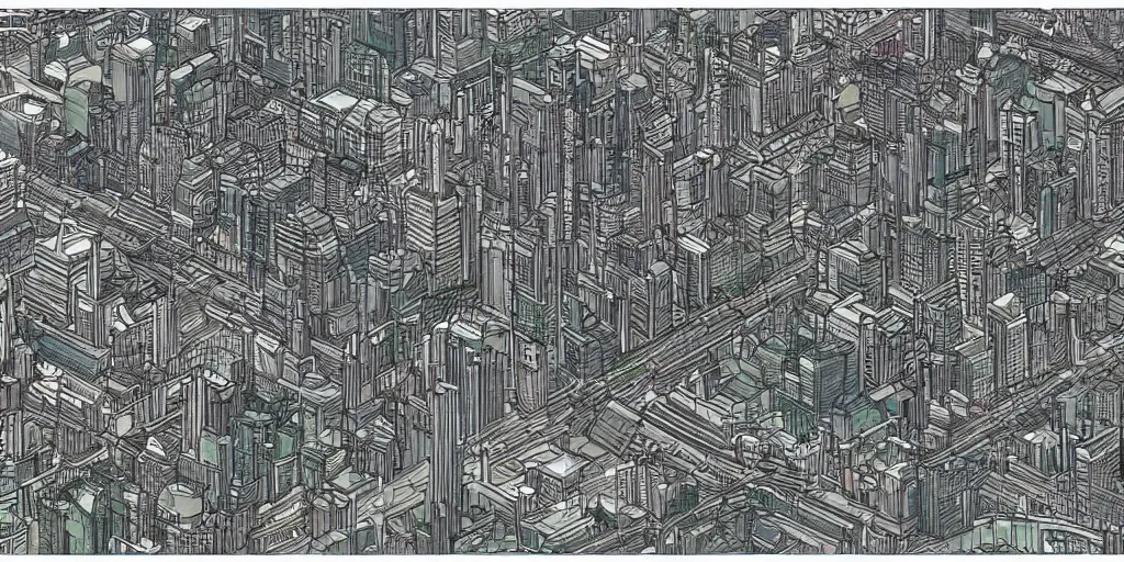 Image similar to city design by yuumei