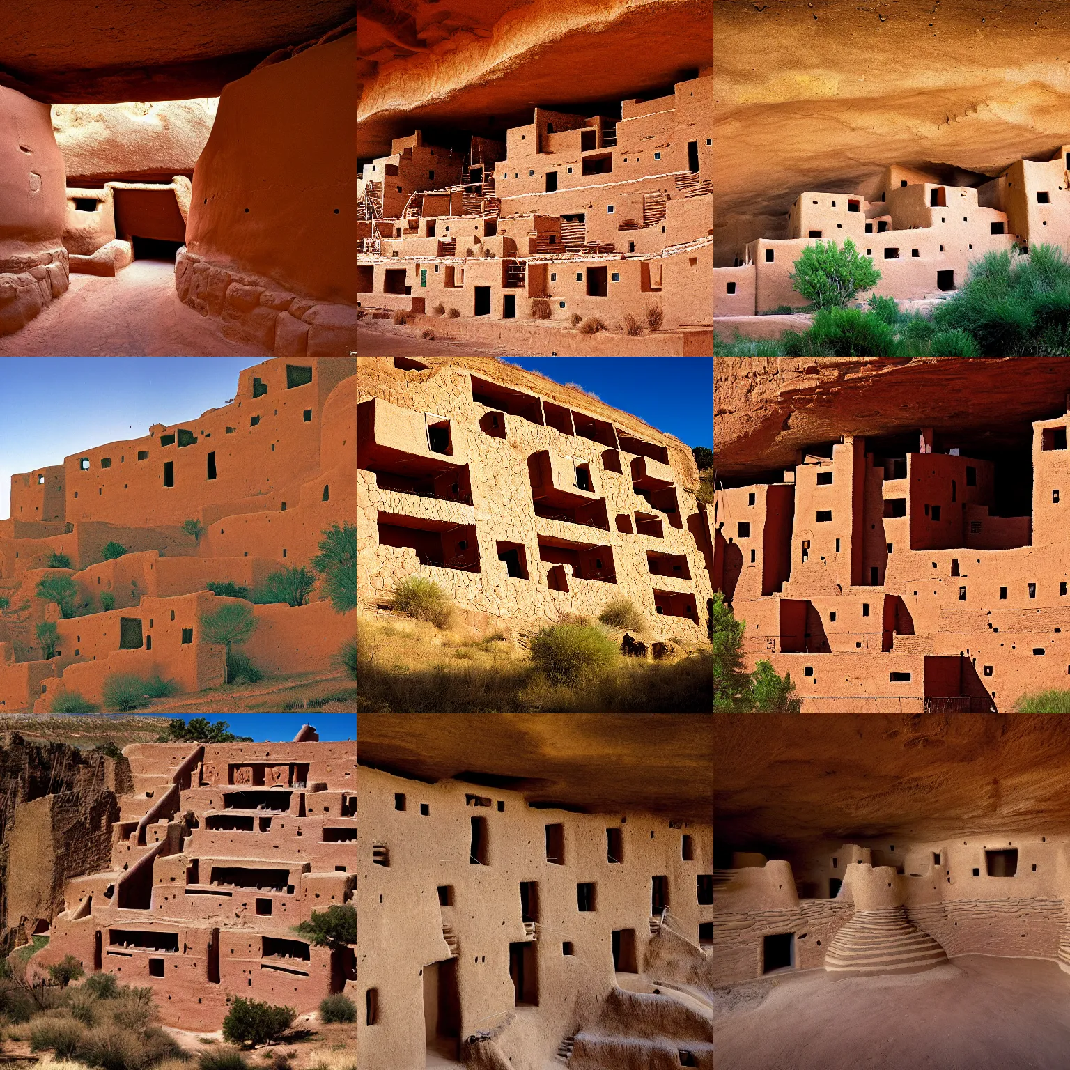 Prompt: pueblo cliff dwellings, digital photography, 3 2 megabit, national geographic.