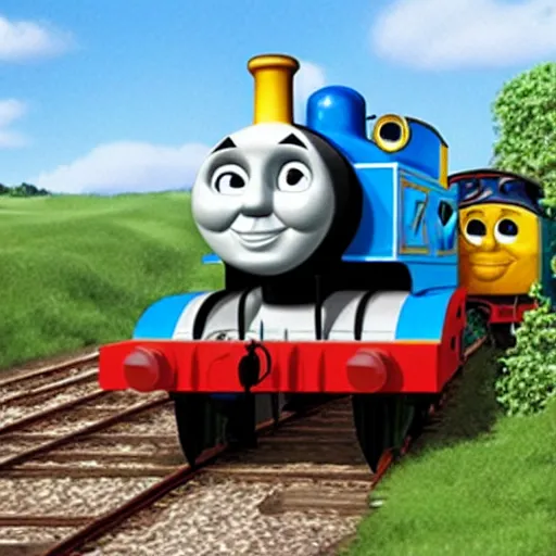 Image similar to Thomas the tank engine