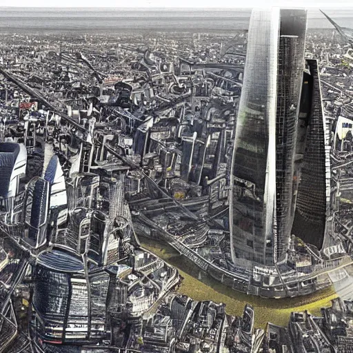 Image similar to London in 2050