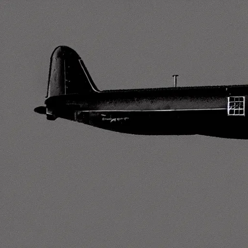 Image similar to absolutely black plane without frames and without any details