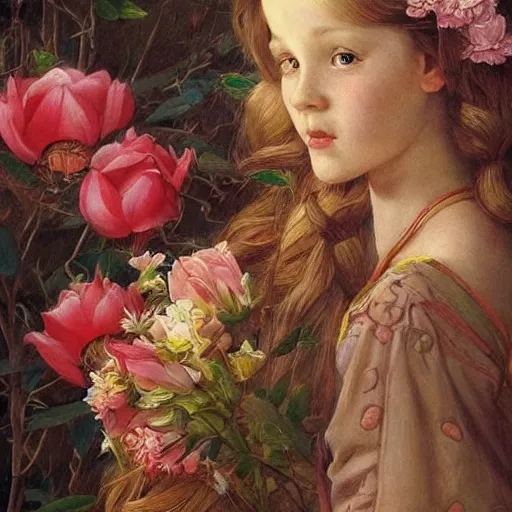 Image similar to beautiful artwork by sophie anderson