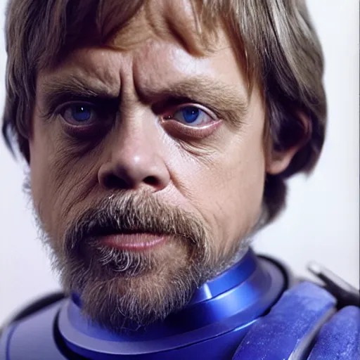 Prompt: mark hamill as r 2 d 2