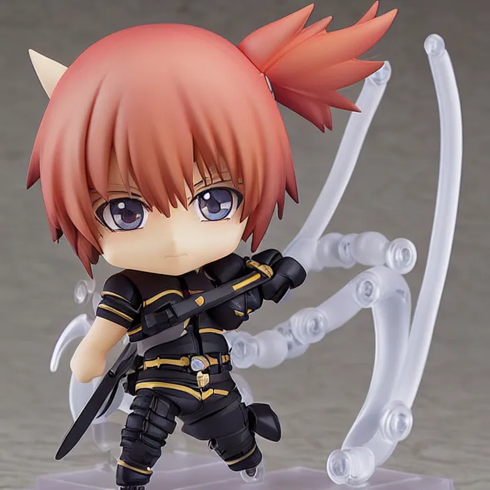 Prompt: blade, an anime nendoroid of blade, figurine, detailed product photo