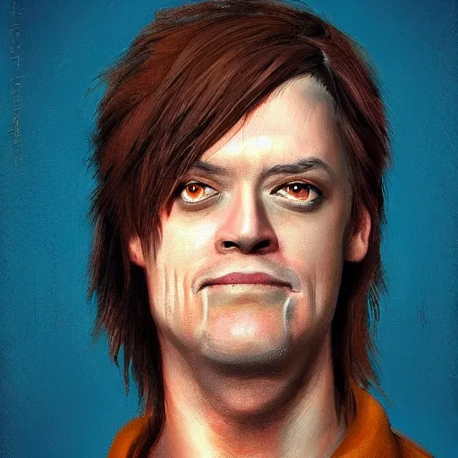 Prompt: uncanny valley portrait of jim breuer cosplaying as a bird, by jon mcnaughton zdzisław artstation