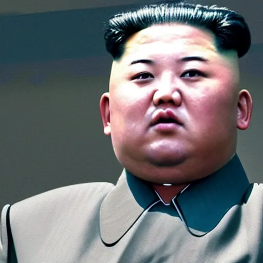 Image similar to A still of Kim Jong Un in Star Trek