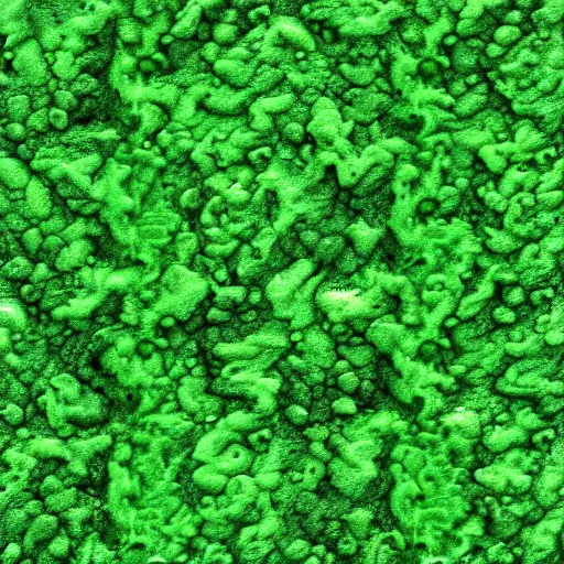 Prompt: green slime texture material