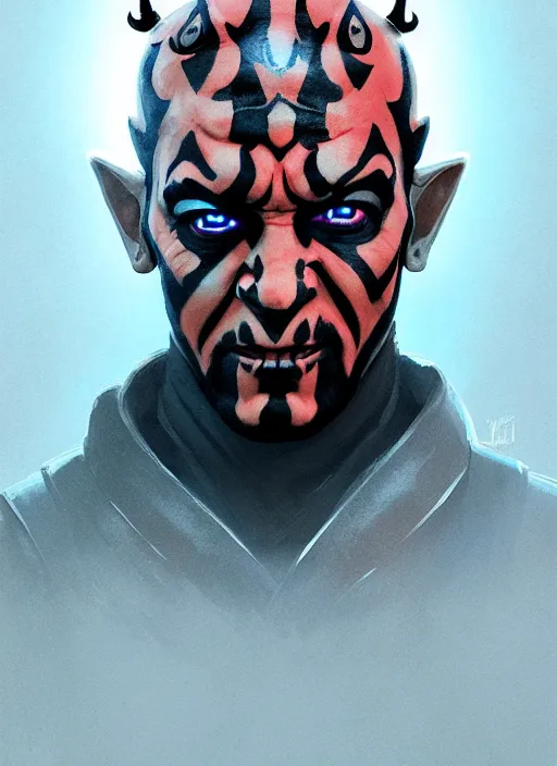 Prompt: highly detailed portrait darth maul in gta v, stephen bliss, unreal engine, fantasy art by greg rutkowski, loish, rhads, ferdinand knab, makoto shinkai and lois van baarle, ilya kuvshinov, rossdraws, tom bagshaw, global illumination, radiant light, detailed and intricate environment