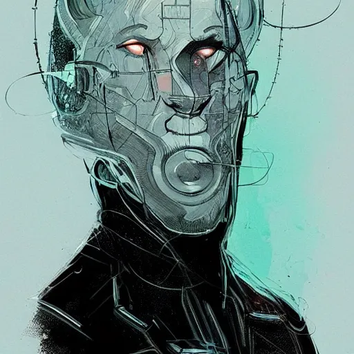 Image similar to a study of cell shaded portrait of maverick concept art, llustration, post grunge, concept art by josan gonzales and wlop, by james jean, Victo ngai, David Rubín, Mike Mignola, Laurie Greasley, highly detailed, sharp focus, alien, Trending on Artstation, HQ, deviantart, art by artgem