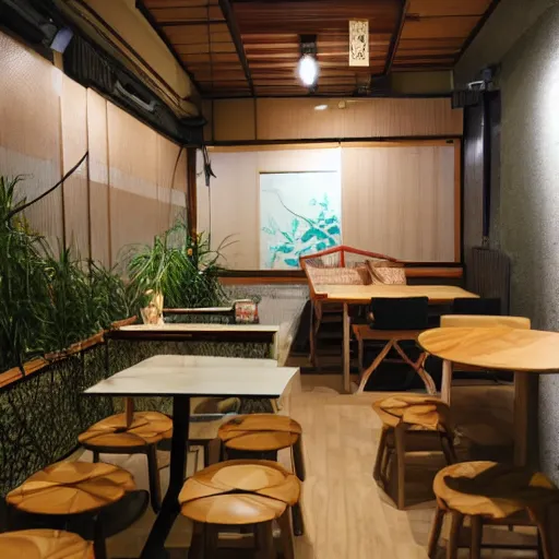 Image similar to hidden Japanese cafe