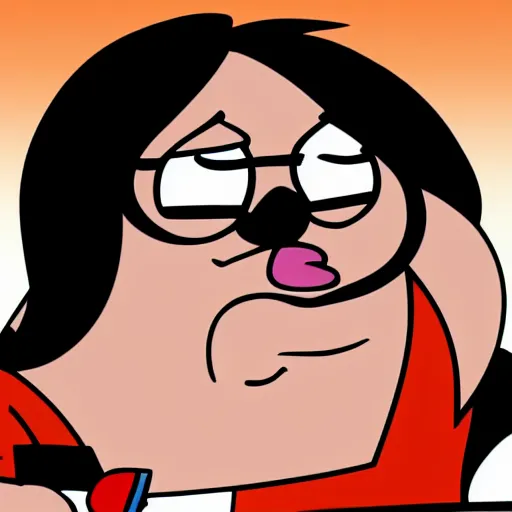 Prompt: peter Griffin in the style of Chris Chan !n4