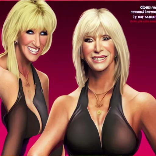 Image similar to three's company suzanne somers, gta 5 cover art