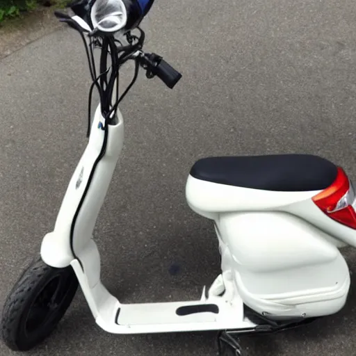 Image similar to floral scooter, craigslist photo