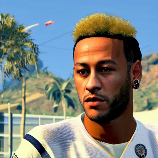 Image similar to neymar in gta v