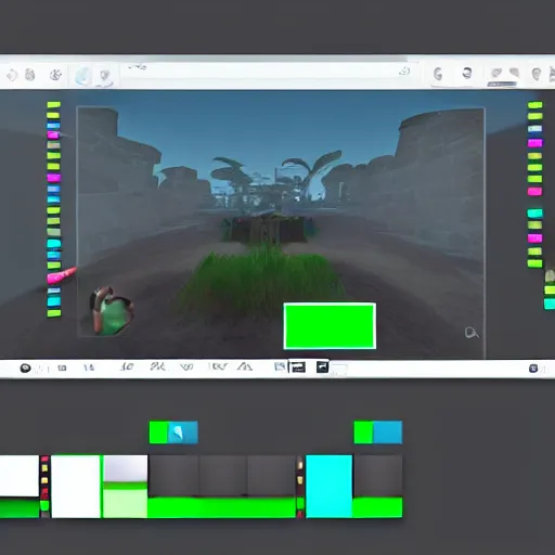 Image similar to unity - ui, sleek, modern, user interface, 3 d engine