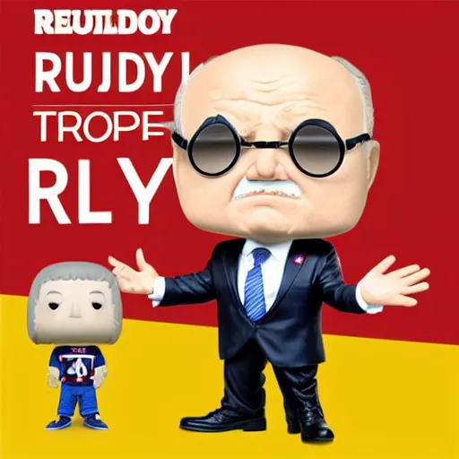 Prompt: Rudy Giuliani funkopop