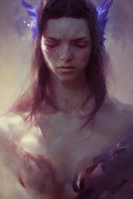 Image similar to Portrait of Ego Death, by Ruan Jia and Mandy Jurgens and Artgerm and Andreas Rocha and Greg Rutkowski