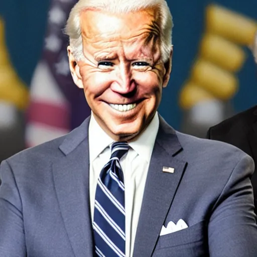 Image similar to joe biden as an anime villain, ultimative power