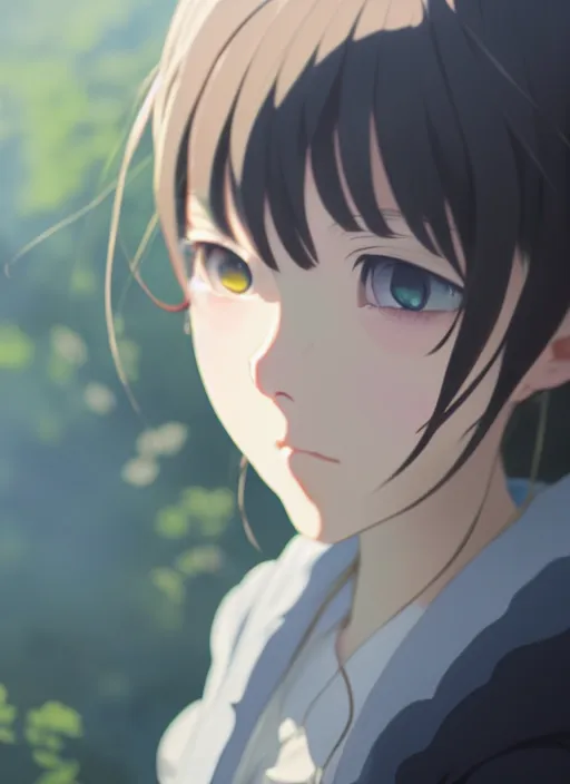 Prompt: a film still portrait catgirl, finely detailed features, perfect art, trending on pixiv fanbox, painted by greg rutkowski makoto shinkai takashi takeuchi studio ghibli, akihiko yoshida,