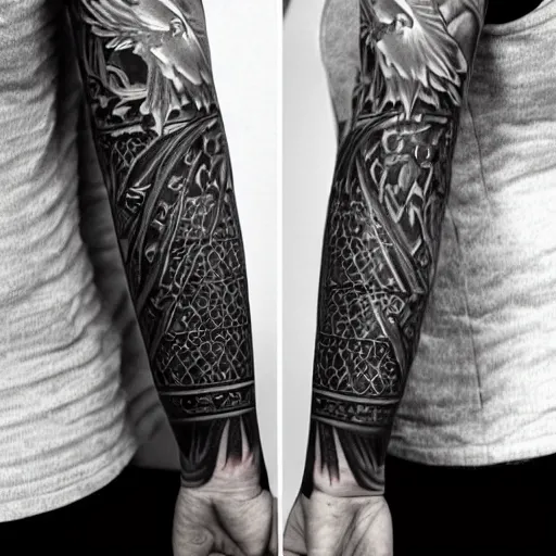 Odin's Ravens tattoo by Haylo by Haylo: TattooNOW