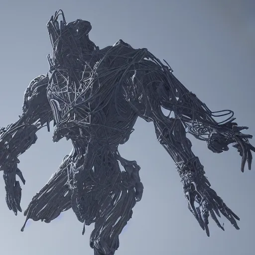 Image similar to wireframe, 8 k uhd, unreal engine, octane render in the artstyle of greg rutkowski